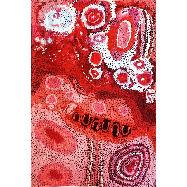 Andrea Adamson - Seven Sisters Aboriginal artist Songlines Arts Darwin.