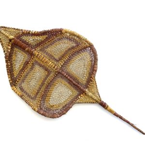 Dorothy Bunibuni stingray Pandanus weaving Songlines Darwin Aboriginal artist