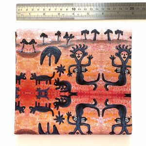 Janet Forbes Aboriginal artist fabric Fat Quarter Songlines Darwin
