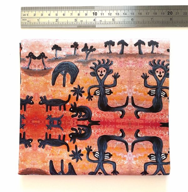 Janet Forbes Aboriginal artist fabric Fat Quarter Songlines Darwin