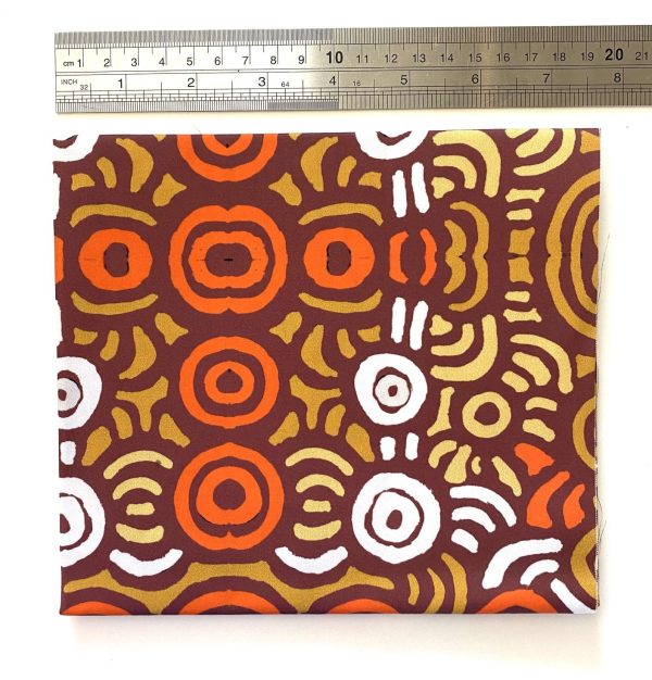 Fat Quarter Narelle Holland fabric Aboriginal art Songlines Darwin