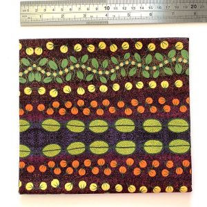 Zeza Nampijinpa Egan Aboriginal artist fabric fat quarter Songlines Darwin