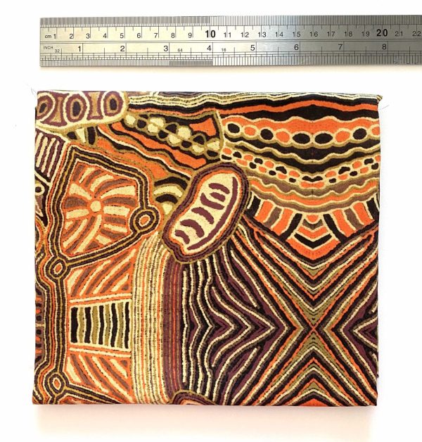 Fat Quarter Indigenous fabric printed Australia Songlines Darwin