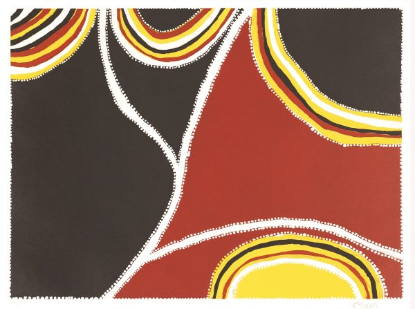 Freddy Timms warmun Aboriginal art print Kimberley Songlines Darwin
