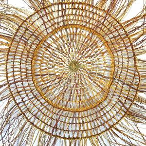 Helen Kamajirr Pandanus mat weaving Aboriginal Maningrida Darwin Songlines gallely