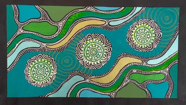 Marie Napurrula Grandmother's Journey,Songlines Darwin