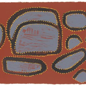 Mignonette Jamin print Aboriginal artist songlines Darwin