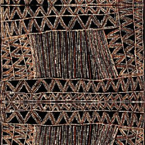 Cornelia Tipuamantumirri - Jilamara Sarongs songlines Darwin clothing Aboriginal art
