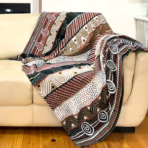 Songlines Tiwi Throw Rug