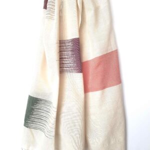 Songlines hand woven cotton wrap Cambodia