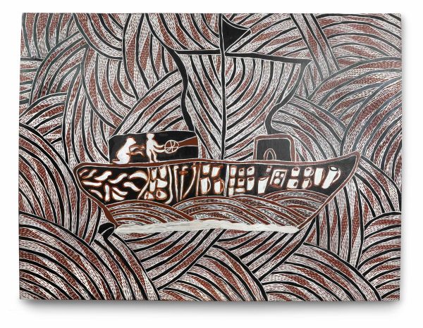 Dhuwarrwarr Marika Aboriginal Art yolngu Buku Larrnggay Songines gallery darwin