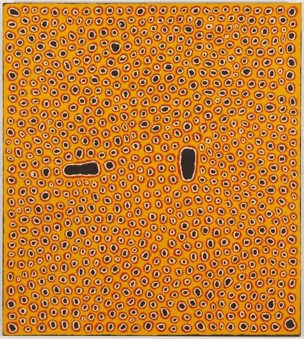 Yuyuya Nampitjinpa Aboriginal Papunya Artist Art Songlines Darwin