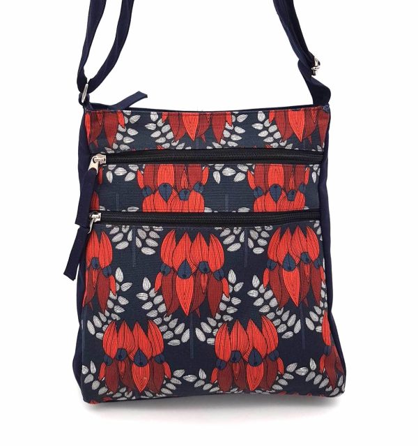 Jocelyn Proust Delia bag Sturt Desert Peas Flying Fox Fabrics Songlines Darwin