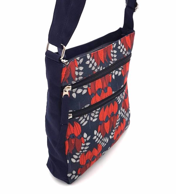 Jocelyn Proust Delia bag Sturt Desert Peas Flying Fox Fabrics Songlines Darwin