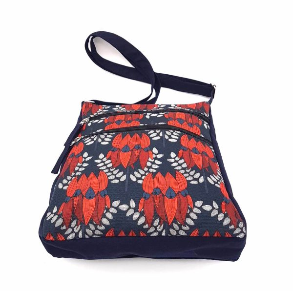 Jocelyn Proust Delia bag Sturt Desert Peas Flying Fox Fabrics Songlines Darwin