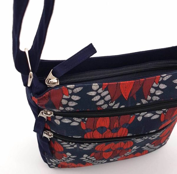 Jocelyn Proust Delia bag Sturt Desert Peas Flying Fox Fabrics Songlines Darwin