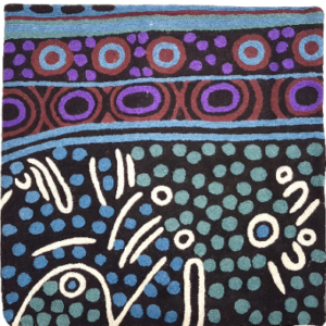 Songlines Julie Woods cushion APY Lands