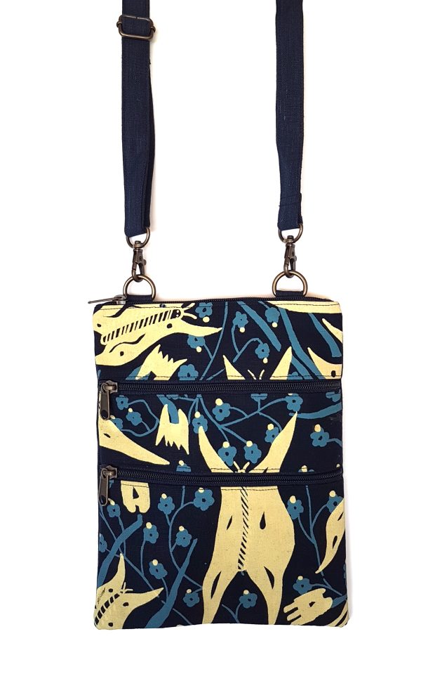 Serena Butterfly Bag, Songlines, Flying Fox Fabrics Darwin.